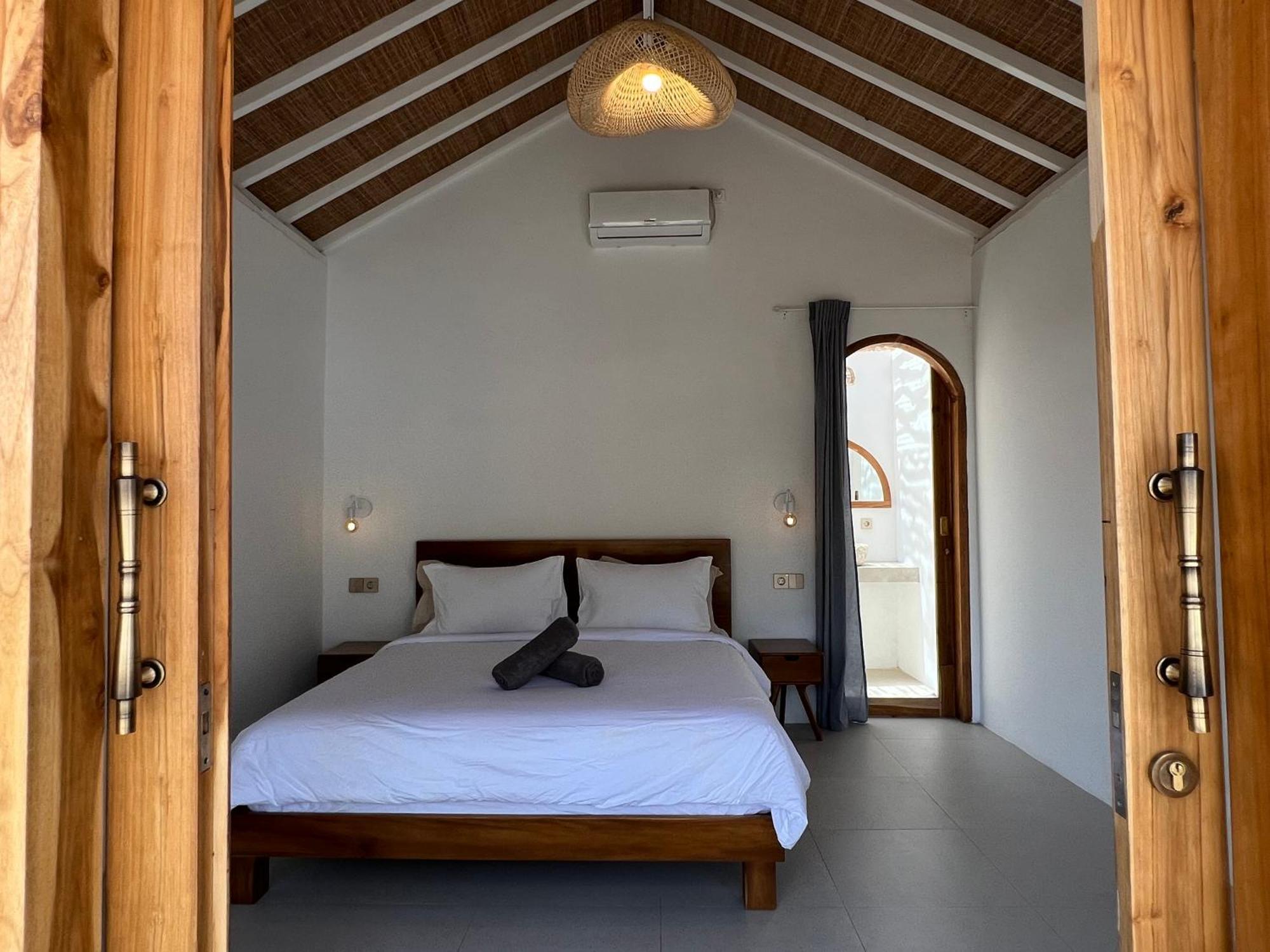 Rumah Canaria Bungalow Gili Trawangan Buitenkant foto